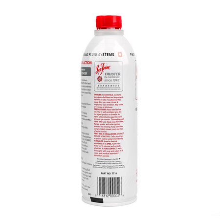 Sea Foam TT16 Trans Tune Transmission Lubricant side label.