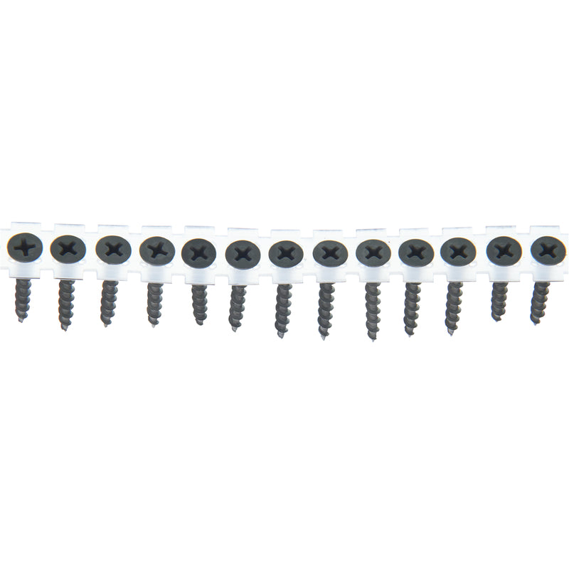 Senco DuraSpin Collated Drywall Screws shown unrolled from the top on a white background.