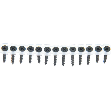 Senco DuraSpin Collated Drywall Screws shown unrolled from the top on a white background.