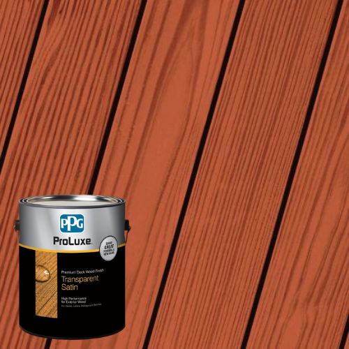 Sikkens ProLuxe Cetol DEK Finish Mahogany Gallon SIK44045 Color Swatch