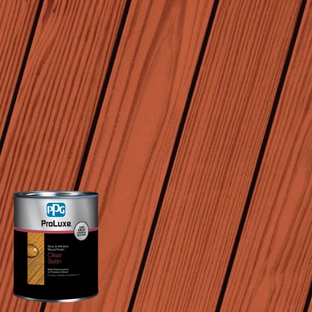 Sikkens ProLuxe Cetol Door & Window Finish Mahogany Quart SIK48045 Color Swatch