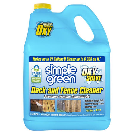 Simple Green Oxy Solve Deck & Fence Cleaner front of bottle