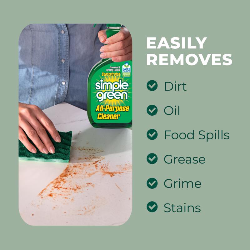 Simple Green 13033 removes infographic