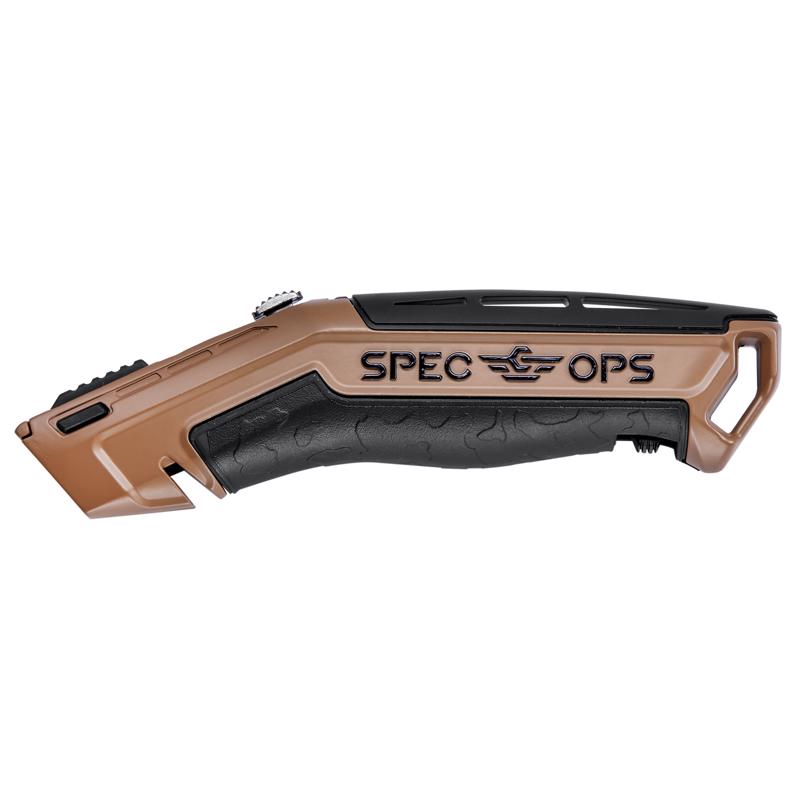 Spec Ops Fixed Blade Retractable Utility Knife SPEC-K1-UR