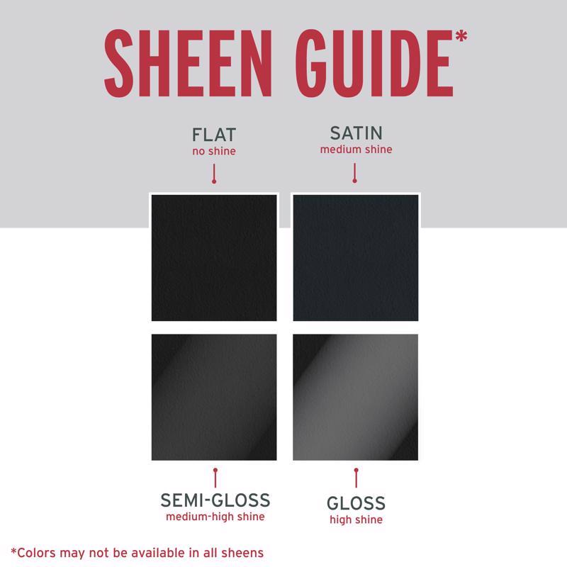 Rust-Oleum Stops Rust Spray Paint Sheen Guide