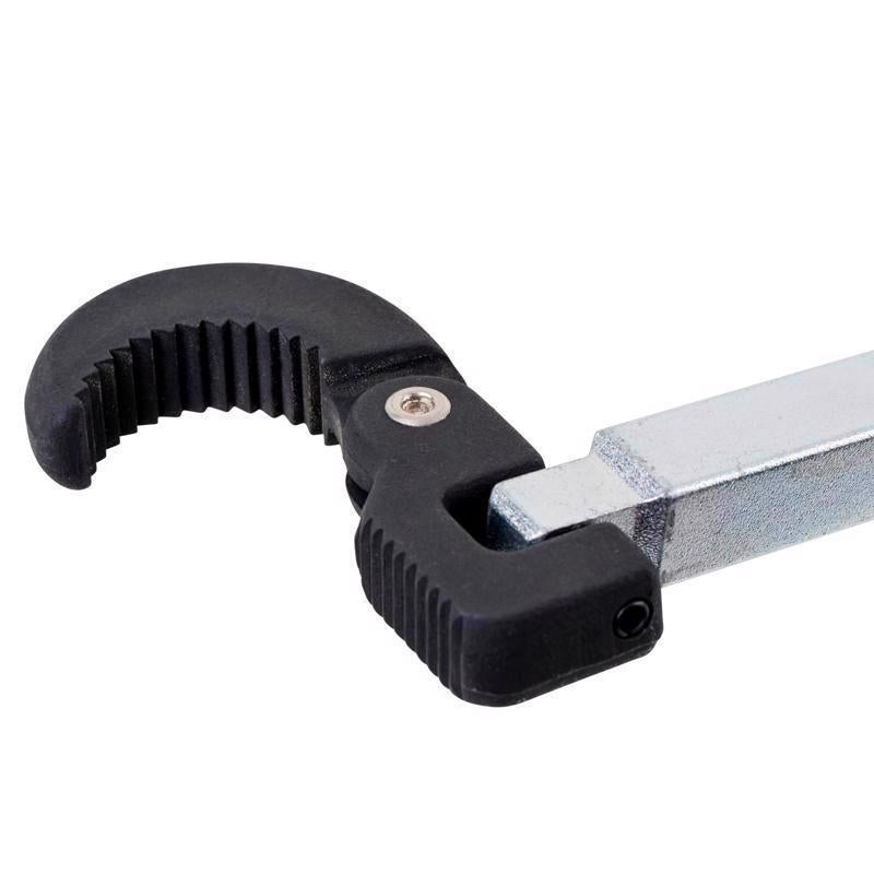 Superior Tools Telescoping Basin Wrench 03812 clamp view