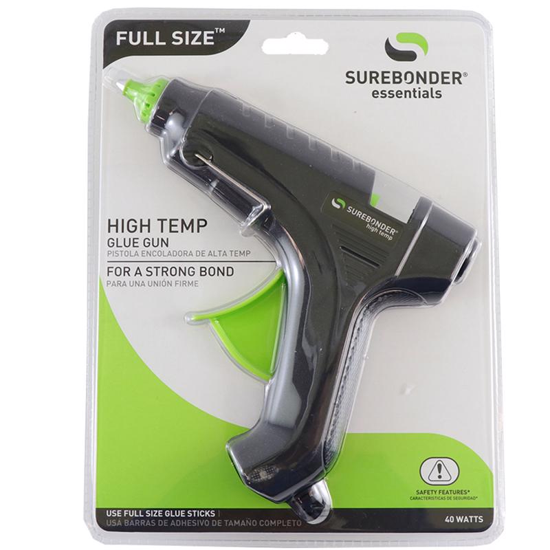 Surebonder High Temp Glue Gun in manufacturer packaging.