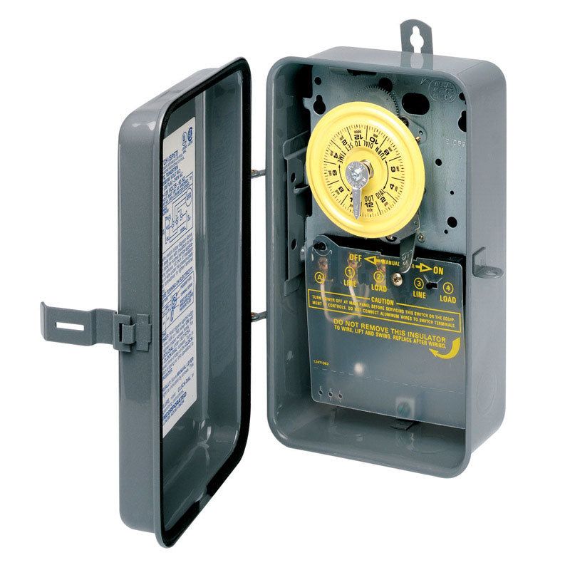 Intermatic 24-Hour Mechanical Timer Switch T101RD89