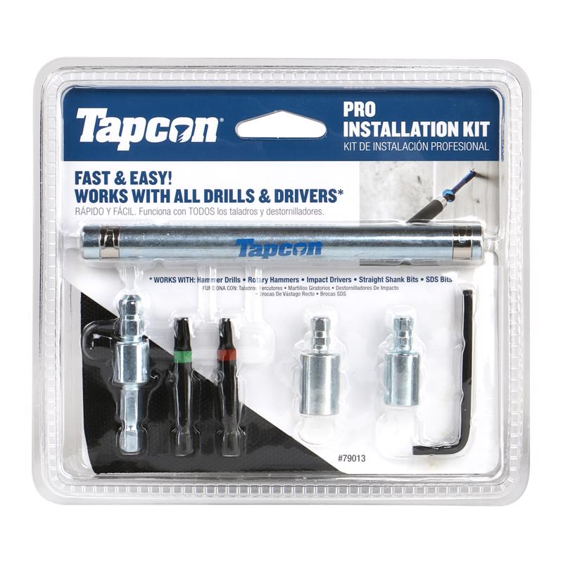 Tapcon Pro Installation Kit 79013 shown packaged