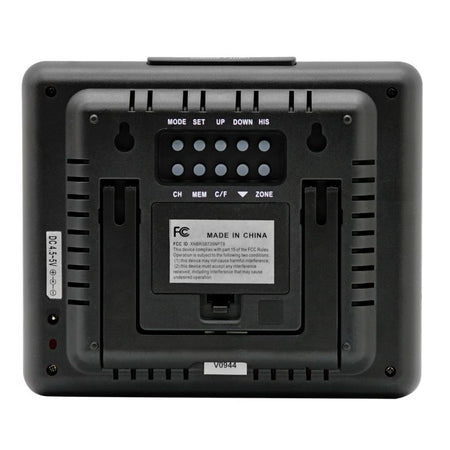 Back view of the Taylor Wireless Weather Station with Barometer 1513