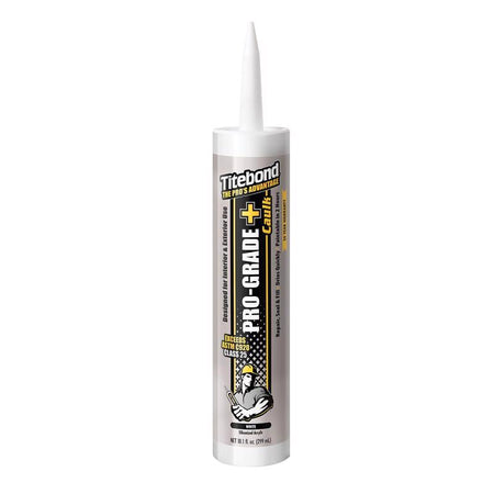 Titebond Pro-Grade Plus White Silicone Acrylic Caulk 8401