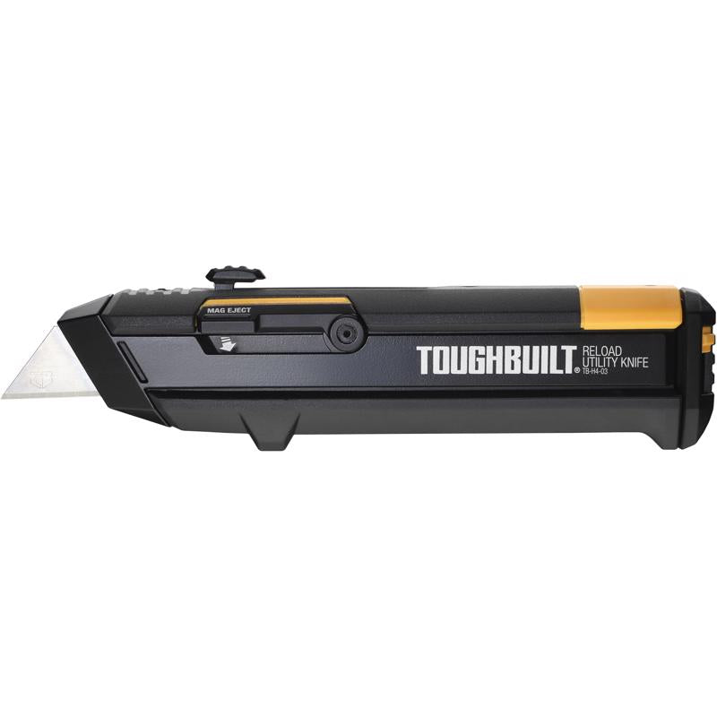 ToughBuilt Retractable Reloading Utility Knife TB-H4S2-03-6BES