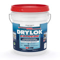 Drylok Extreme concrete and masonry waterproofer 5 gallon bucket with red lid on a white background