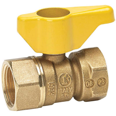 Homewerks 1 in. Brass FIP Gas Ball Valve VGV2LHB5