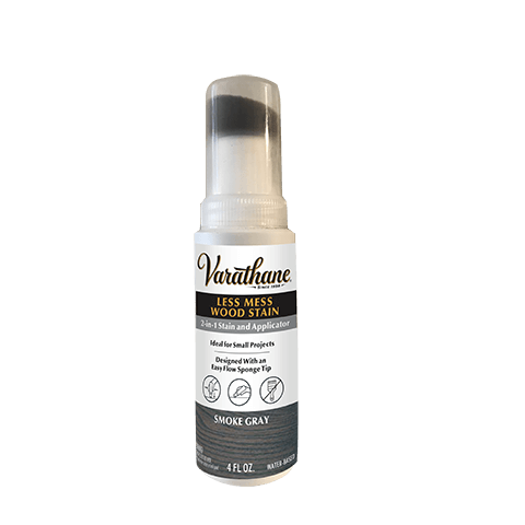 Varathane Less Mess Wood Stain 4 Oz Smoke Gray