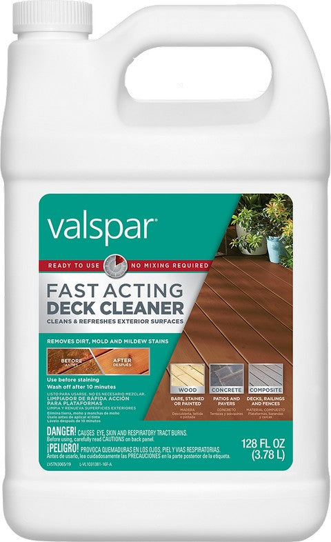 Valspar VL1031381-16 Fast-Acting Deck Cleaner Gallon