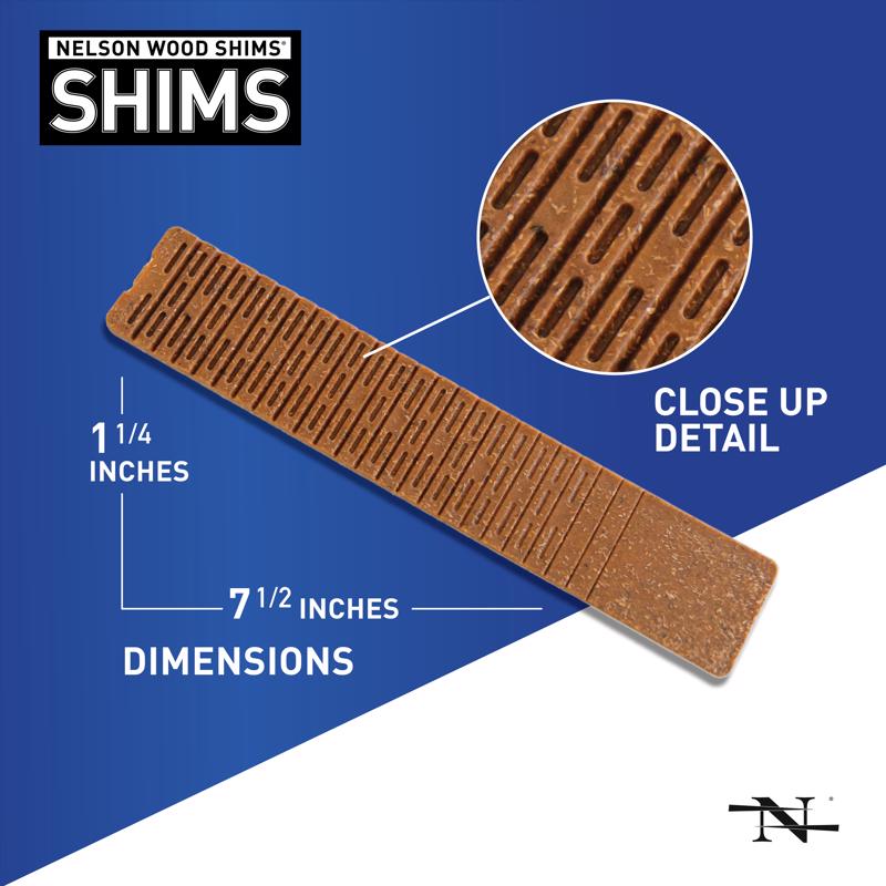 Nelson 8" Composite Shims 12-Pack WC8-12-32-78L-6
