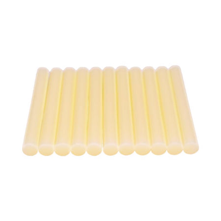 Row of SureBonder WS-12 glue sticks on a white background