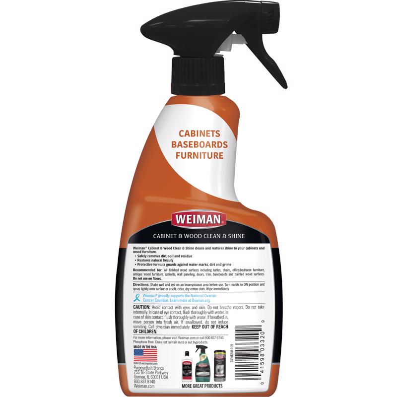 Weiman Cabinet & Wood Cleaner - Thumbnail 3