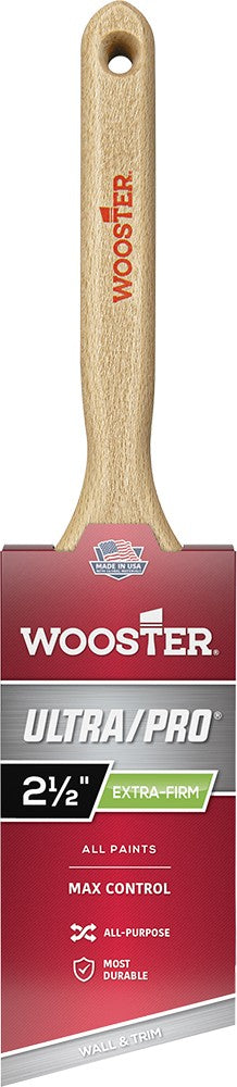 Wooster 4155 Ultra/Pro Extra Firm Flat Sash Paint Brush 2-1/2 inch on a white background