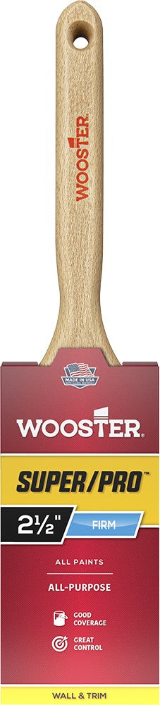 Wooster J4104 2-1/2" Super/Pro Ermine Firm Varnish Paint Brush