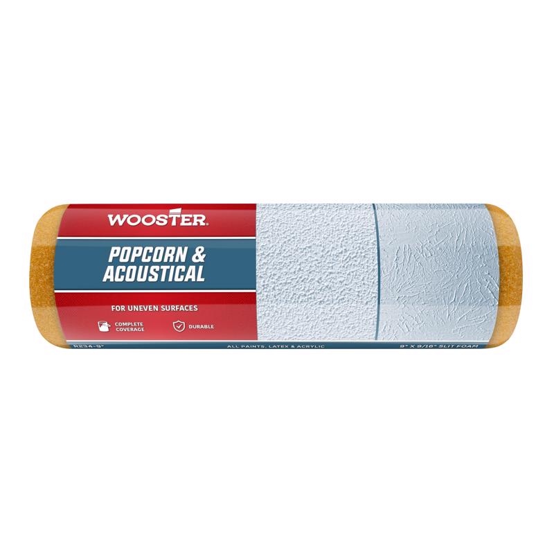 Wooster R234 Popcorn/Acoustical Roller Cover 9/16" x 9"