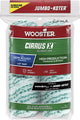 Wooster Cirrus X roller cover packaging with Jumbo-Koter branding on a white background