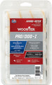 Wooster Jumbo-Koter roller cover 10-Pack packaging with labels on a white background