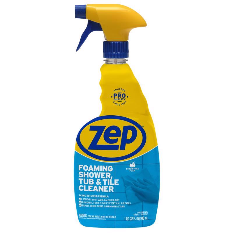 Zep Morning Rain Scent Tub and Tile Cleaner 32 Oz Spray ZUPFTT32