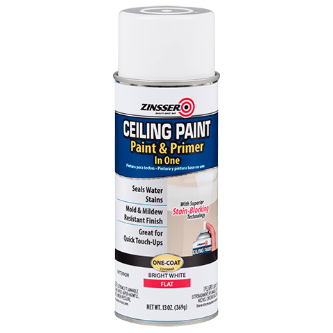 Zinsser Ceiling Paint Spray 13 Oz 316133