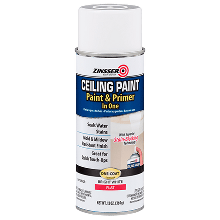 Zinsser Ceiling Paint Spray 13 Oz 316133