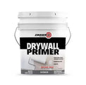 Five-gallon bucket of Zinsser drywall primer on a white background