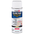 Zinsser ceiling paint spray can on a white background