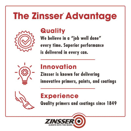 Zinsser B-I-N Advanced Primer advantage highlights