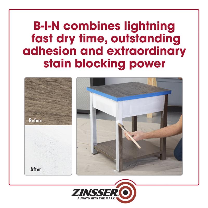 Zinsser BIN Before & After Images