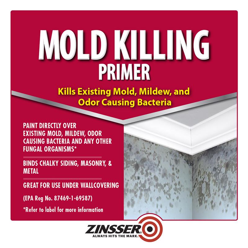 Zinsser Mold Killing Primer Highlight Infographic