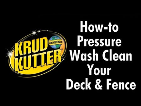 Krud Kutter Deck & Fence Pressure Washer Concentrate How To Video