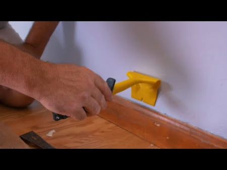 How To Remove Baseboard Molding with the Hyde Heavy Duty Molding Puller 19460