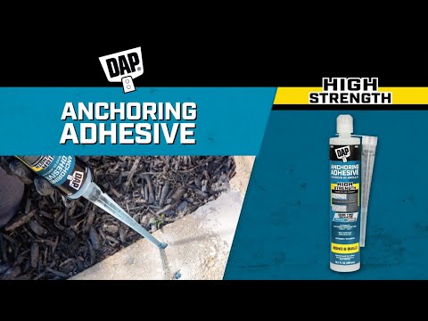 DAP 28100 10.1oz Gray Anchoring Adhesive Product Demo Video