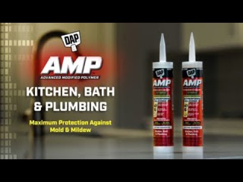 DAP 00762 9 Oz White AMP Kitchen & Bath Sealant manufacturer product video.