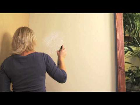 Homax Knockdown Spray Texture Water-Based Product Demo Video