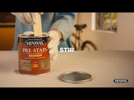 How to Apply Minwax Pre-Stain Wood Conditioner Video