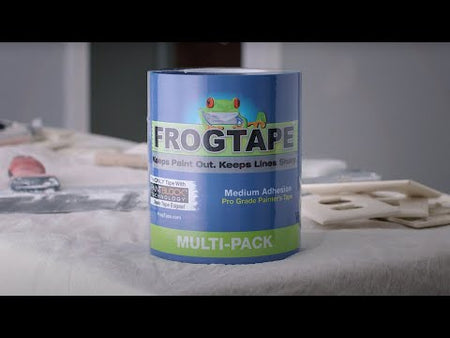 FrogTape Pro Grade Blue Painter's Tape - Contractor Multi-Pack Product Video from the manufacturer.