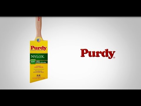 Manufacturer Product Video for the Purdy Nylox Sprig Paint Brush