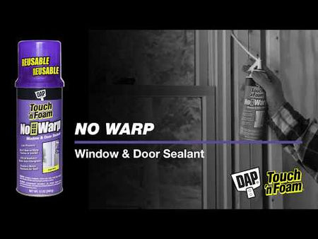 DAP NoWarp  Window and Door Sealant Product Video