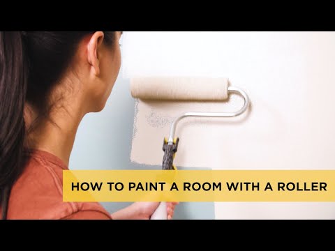 Video of how to paint a room using the Wagner E Z Roller 9 in. W Regular Paint Roller Kit 2419329.