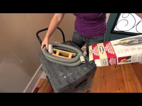 Hyde Tools Dust-Free Vacuum Pole Sander 09170 Product Video
