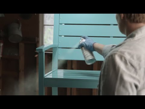 How to Apply Rust-Oleum Stops Rust Crystal Clear Enamel Spray Manufacturer Video