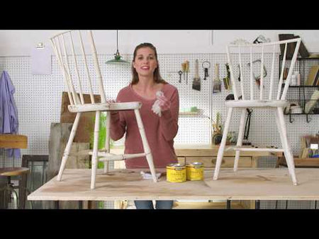 Manufacturer How To Video for Using Minwax Paste Finishing Wax Over Chalk Paint