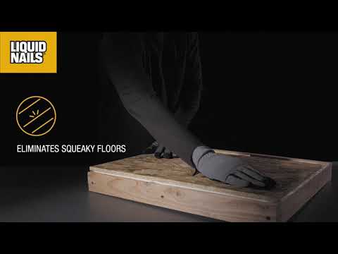 Liquid Nails 28 Oz Subfloor & Deck Construction Adhesive Manufacturer Product Video